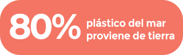 80% plastico del mar proviene de la tierra 80% plastico del mar proviene de la tierra